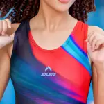 سوت سباحة بناتي حمالة مع شورت موديل OS.14