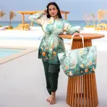 مايوه بوركيني للمحجبات 4 قطع موديل WP36