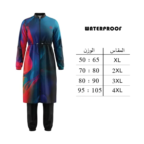 مايوه بوركيني للمحجبات موديل WP22