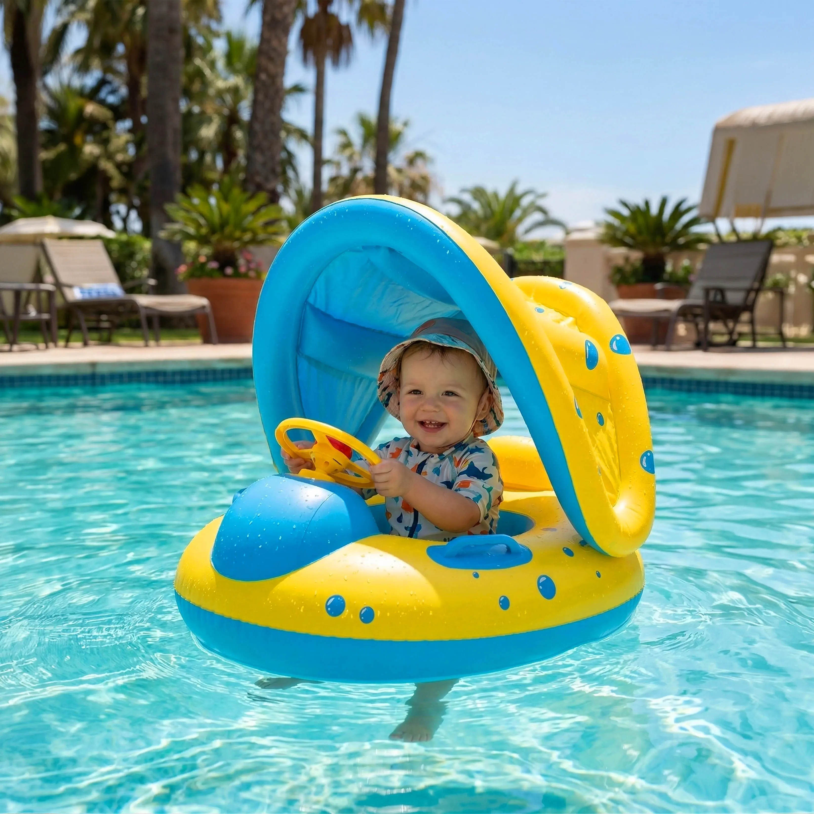 عوامة اطفال شمسية HK